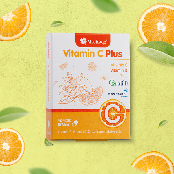 Mevsim Geçişinde Bağışıklık Desteği: Medicago Vitamin C Plus